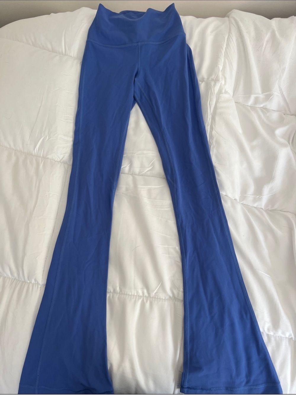 Royal Blue lululemon Flared Yoga Pants